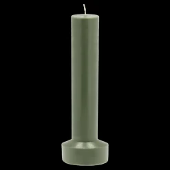 Clearance Villa Collection Hvils Bloklys Dark Green