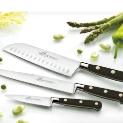 Clearance Lion Sabatier Ideal Santokukniv Stål/Sort