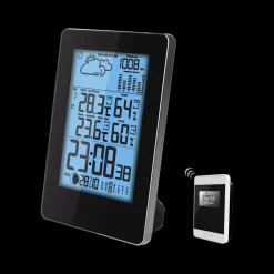 Best Plus termometre Inde & ude Trådløs vejrstation Sort