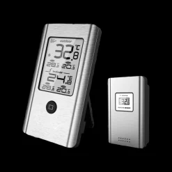 New Plus termometre Inde & ude Trådløs vejrstation V&aelig;lg farve