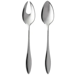 New Gense Indra Salatbestik Blankt stål