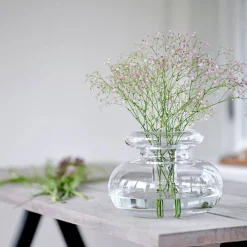 Best Zone Denmark Inu Vase Pure Clear