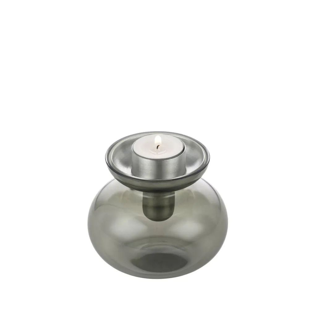 Sale Zone Denmark Inu Vase/Lysestage 2 dele Smoked Grey/Steel