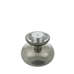 Sale Zone Denmark Inu Vase/Lysestage 2 dele Smoked Grey/Steel