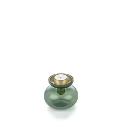 Zone Denmark Inu Vase/Lysestage 2 dele Moss Green/Brass