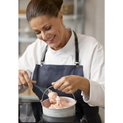 New Blomsterbergs Ismaskine m. kompressor 180 watt Sort/Stål