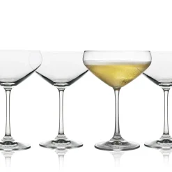Lyngby Glas Juvel Champagneskål 4 stk. Clear