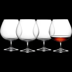 Online Lyngby Glas Juvel Cognacglas 4 stk. Clear
