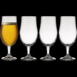 Lyngby Glas Juvel Ølglas 4 stk. Clear