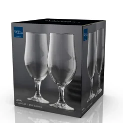 Lyngby Glas Juvel Ølglas 4 stk. Clear