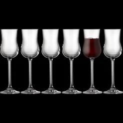 Outlet Lyngby Glas Juvel Portvin/grappa 6 stk. Clear