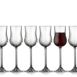 Outlet Lyngby Glas Juvel Portvin/grappa 6 stk. Clear