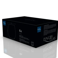 Clearance Lyngby Glas Juvel Vandglas 6 stk. Clear