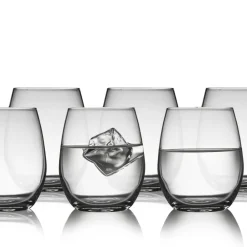 Clearance Lyngby Glas Juvel Vandglas 6 stk. Clear