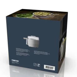 New Funktion Kartoffelskræller Hvid/Transparent