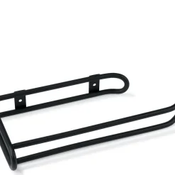 Best Funktion Køkkenrulleholder til væg Sort