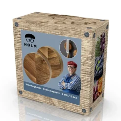 Discount HOLM Knivmagnet 2 stk. Akacie