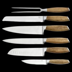 Outlet HOLM Knivsæt 6 dele Akacie