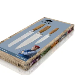 Sale HOLM Knivsæt 3 dele Akacie