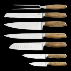 HOLM Knivsæt 7 dele Akacie