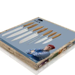 HOLM Knivsæt 7 dele Akacie