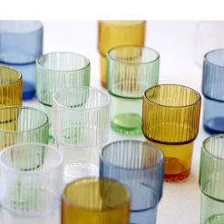 Sale BITZ Kusintha Caféglas 4 stk. Gr&oslash;n