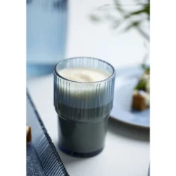 Discount BITZ Kusintha Caféglas 4 stk. Blå