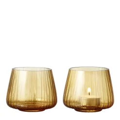 New BITZ Kusintha Fyrfadsstage 2 stk. Amber