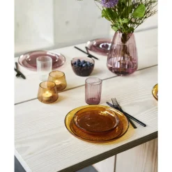 Clearance BITZ Kusintha Glastallerken Amber