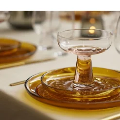 Clearance BITZ Kusintha Glastallerken Amber