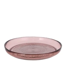 New BITZ Kusintha Glastallerken Pink