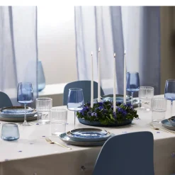 Clearance BITZ Kusintha Serveringsfad rundt Blå