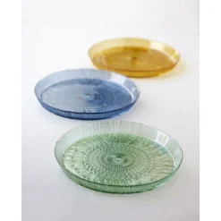 Clearance BITZ Kusintha Serveringsfad rundt Blå