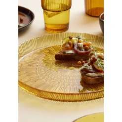 New BITZ Kusintha Serveringsfad rundt Amber