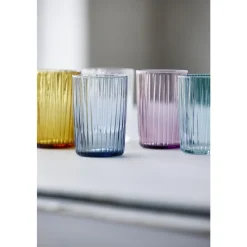 Sale BITZ Kusintha Vandglas 4 stk. Pink