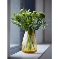 New BITZ Kusintha Vase Amber