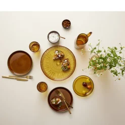 New BITZ Kusintha Vase Amber