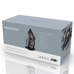 Hot Nordic Sense Ledningsfrit dampstrygejern 2200 watt Sort
