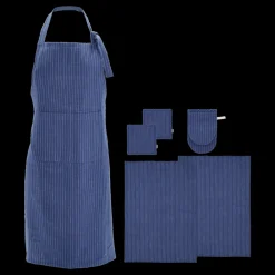 Best Södahl organic Line GAVE Tekstilsæt 6 dele Royal Blue