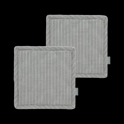 Outlet Södahl organic Line Grydelapper 2 stk. Stone Grey