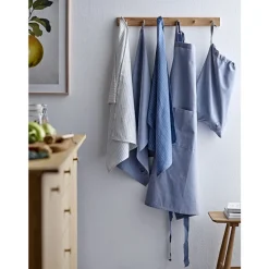 Sale Södahl organic Line Viskestykke 2 stk. China blue/White