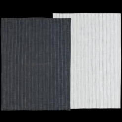 Södahl organic Line Viskestykke 2 stk. Ash/White