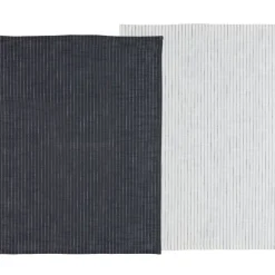 Södahl organic Line Viskestykke 2 stk. Ash/White