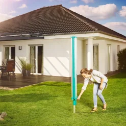 New Leifheit Linomatic 600 Deluxe Cover Paraplytørrestativ Alu