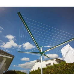 New Leifheit Linomatic 600 Deluxe Cover Paraplytørrestativ Alu