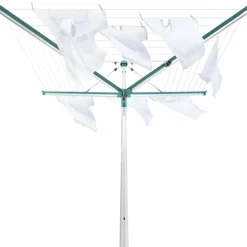 Clearance Leifheit Linomatic 500 Deluxe Cover Paraplytørrestativ Alu