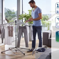 Discount Leifheit LinoPop-Up 140 Tørrestativ Alu