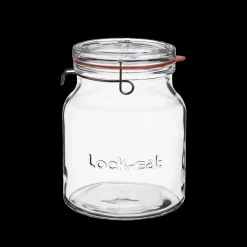 Online Luigi Bormioli Lock Eat Sylteglas med patentlåg buttet Klar