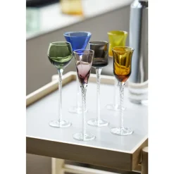 Best Lyngby Glas London Snapseglas 6 stk. Assorterede