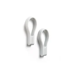 New Zone Denmark Loop magnet Håndklædestrop 2 stk. Soft Grey